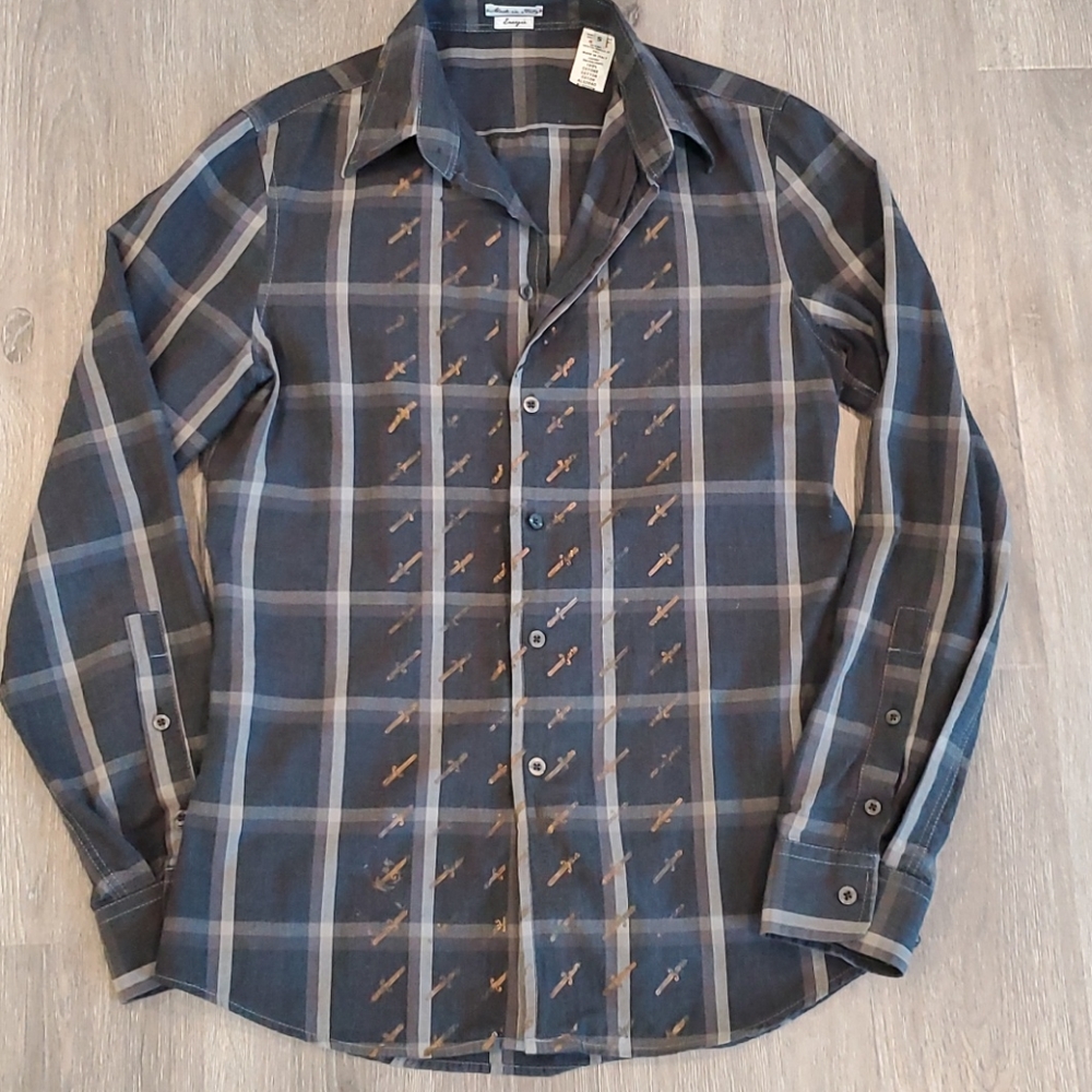 Energie men's plaid shirt